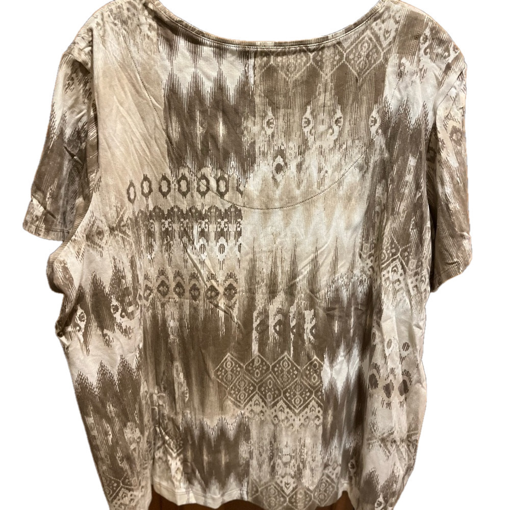 257. WOMENS RUBY RD. 2X DETAIL TOP - Picture 6 of 6